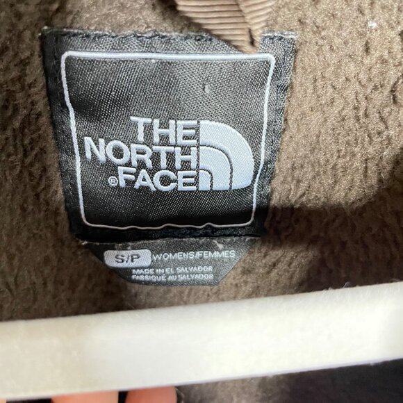 The North Face Denali Fleece Size Small Brown Polartec Full Zip Sz S - Picture 4 of 9
